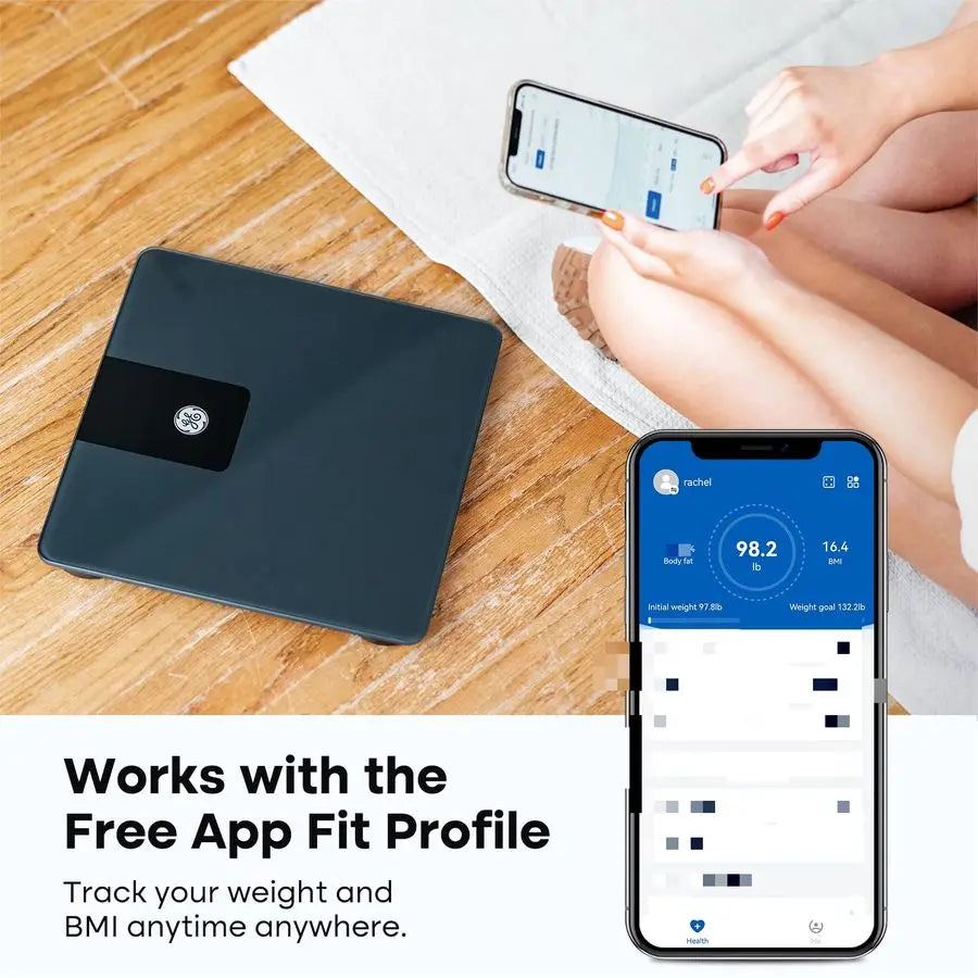 Digital Bathroom Scale 500lb Heavy Duty With 0.1lb Precision