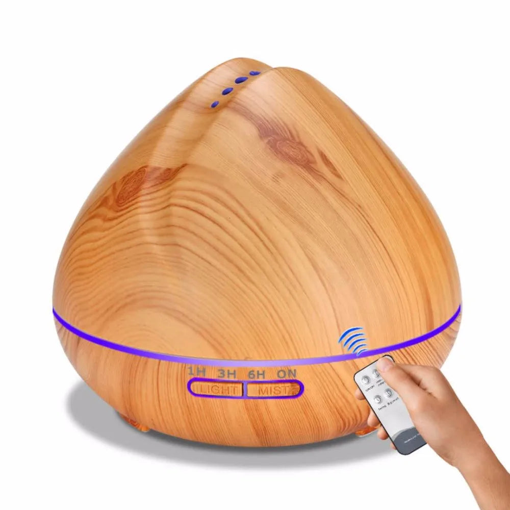 THANKSHARE Remote Control Humidifier And Ultrasonic Aroma Diffuser With LED