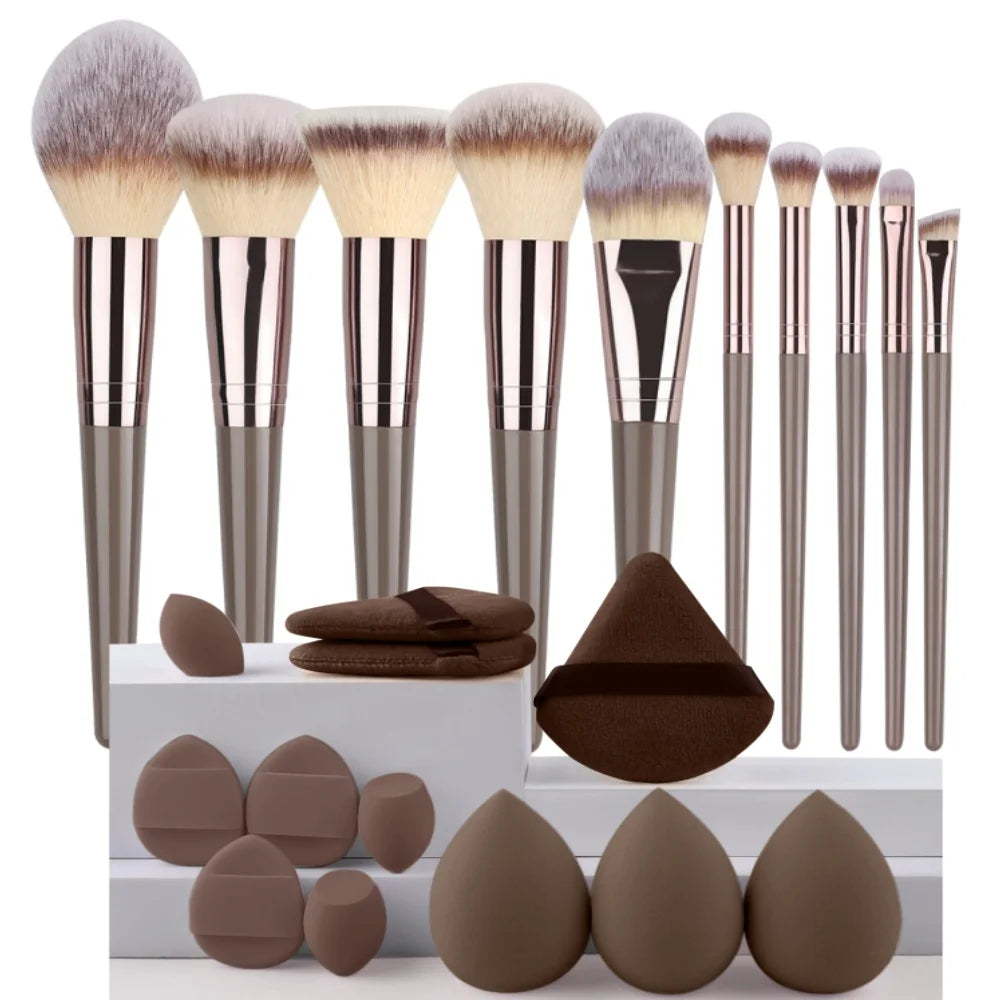 AMZ-01 Premium Makeup Brushes Set For Foundation Eyeshadow