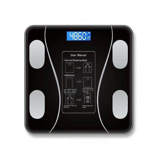 Smart Bluetooth Body Fat Scale With App And Digital Composition