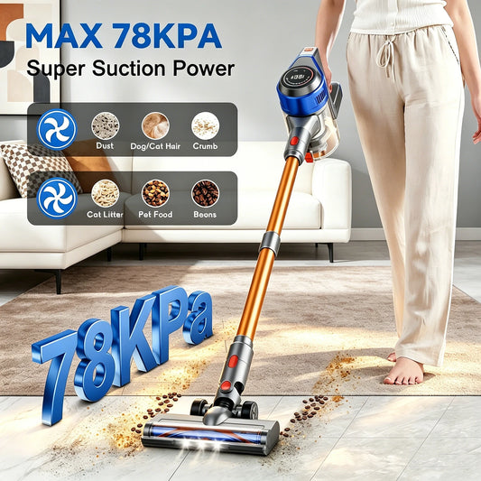 Honki Cordless Vacuum Cleaner Wet And Dry With LED Suction