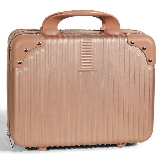 Large Capacity Makeup Case With Elastic Strap For Travel