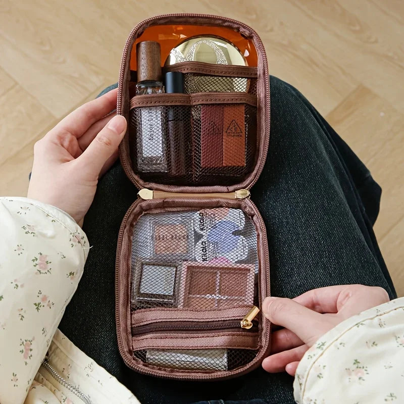 Transparent Travel Cosmetic Bag Lipstick Storage Case