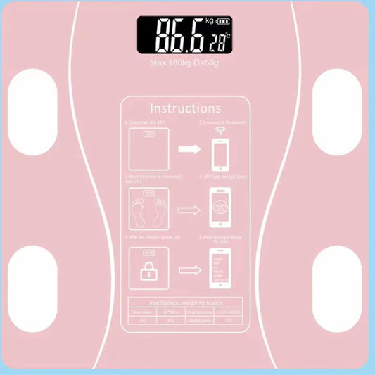Body Fat Scale With Bluetooth Smart App For Body Composition