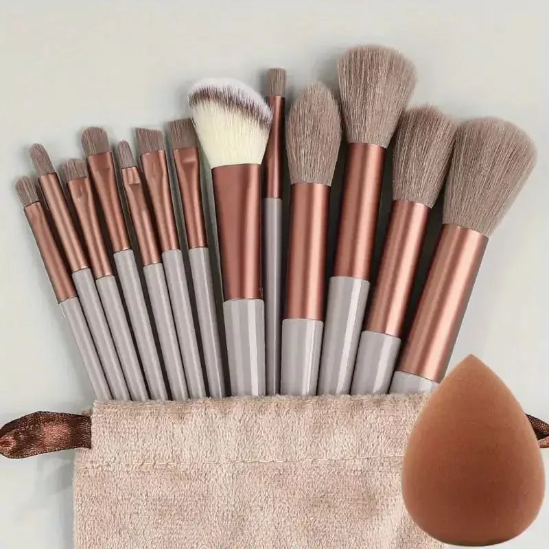 Professional Makeup Brush Set Soft Fluffy Cosmetic Brushes