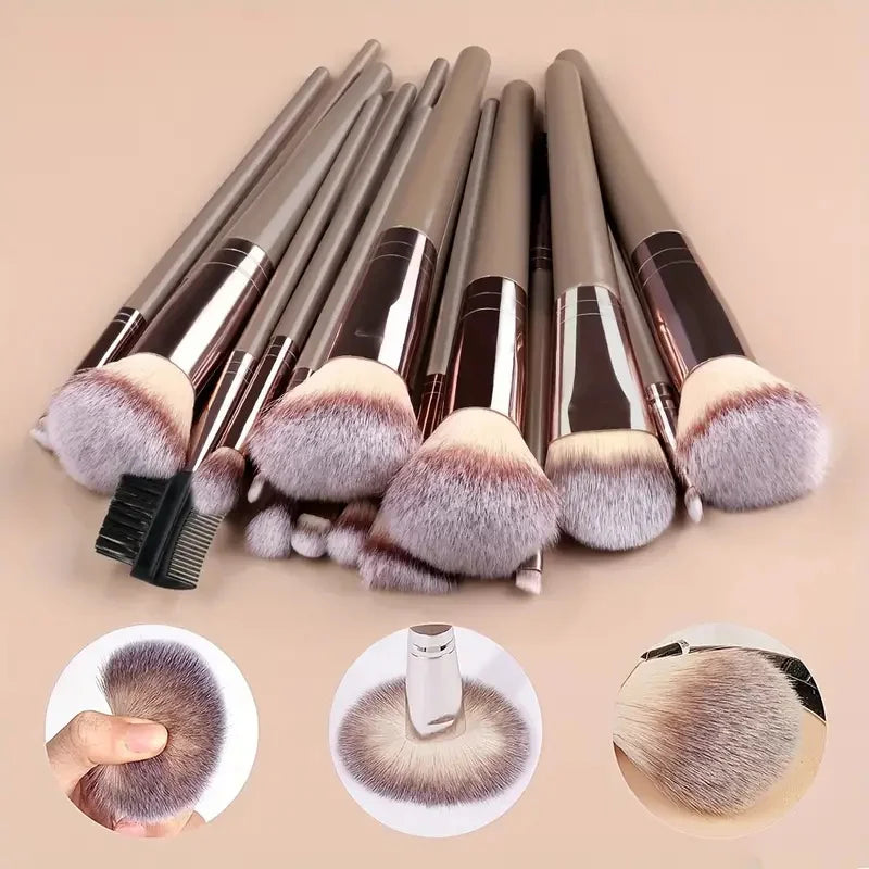 AMZ-01 Premium Makeup Brushes Set For Foundation Eyeshadow
